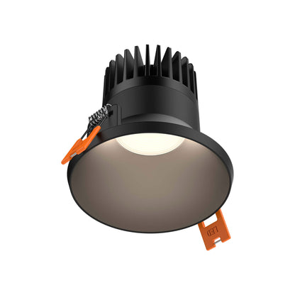 Nest Trimless LED Recessed Downlight in Black (3-Inch).