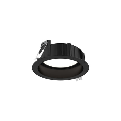 Notch LED Regressed Panel Light in Black (4.75-Inch).