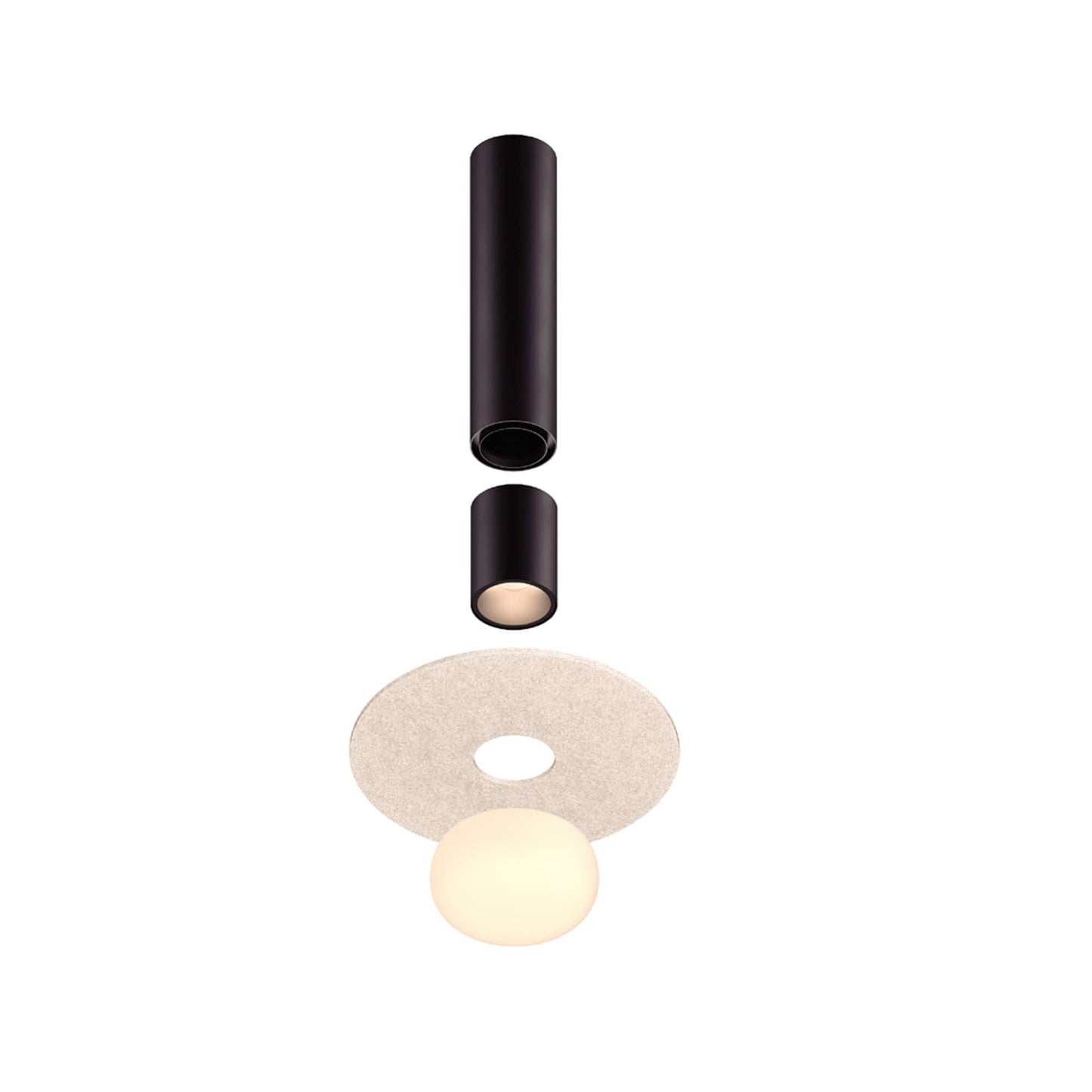 Pillar Cylinder LED Flush Mount Ceiling Light in Detail.