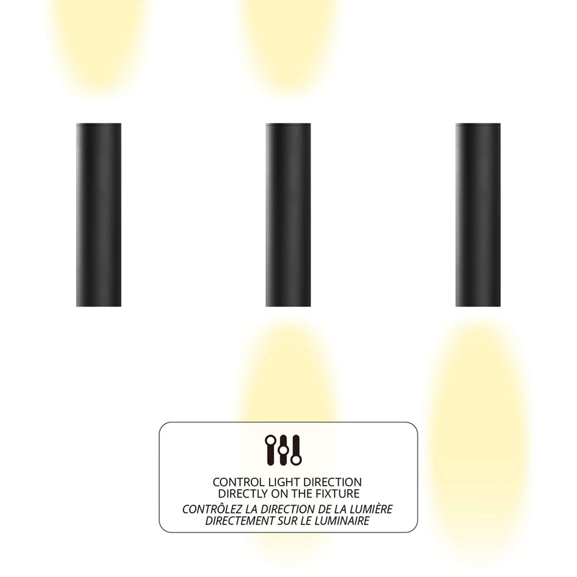 Pillar LED Wall Light in Detail.