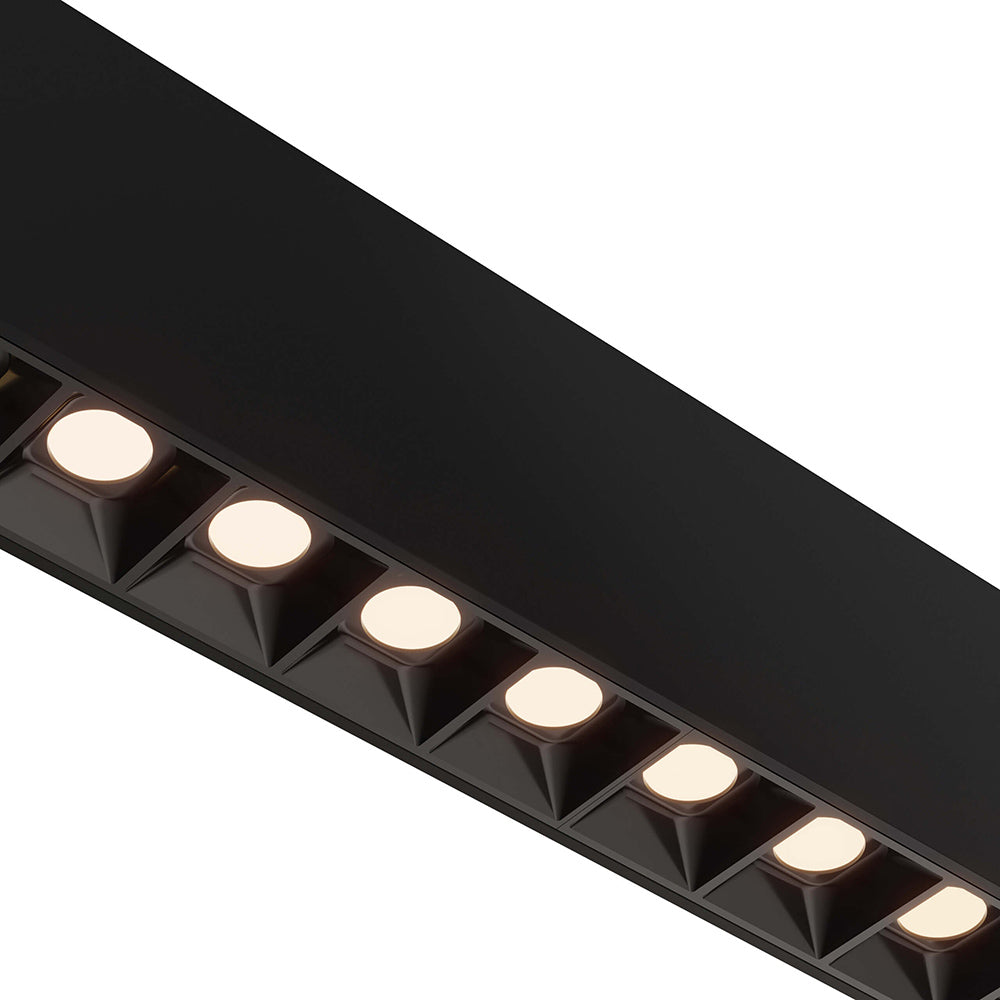 Pinpoint LED Linear Pendant Light in Detail.
