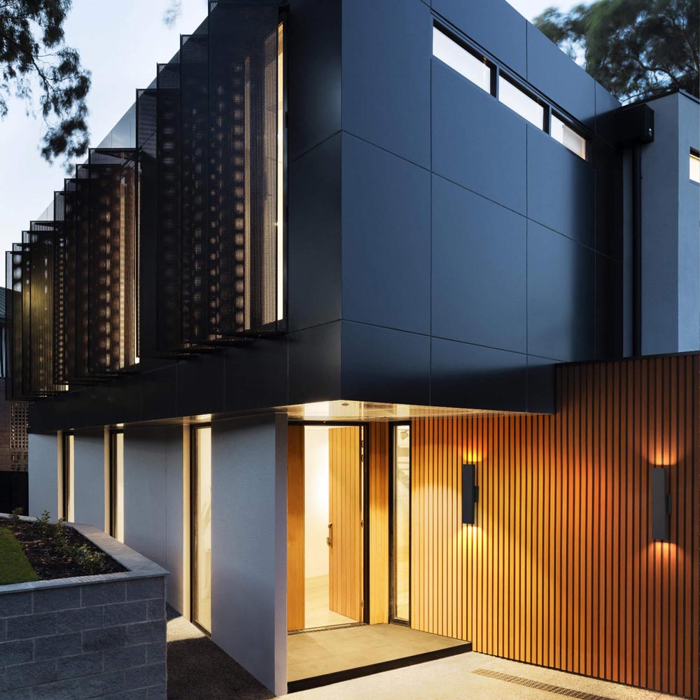 Pinpoint LED Wall Light Outside Area.