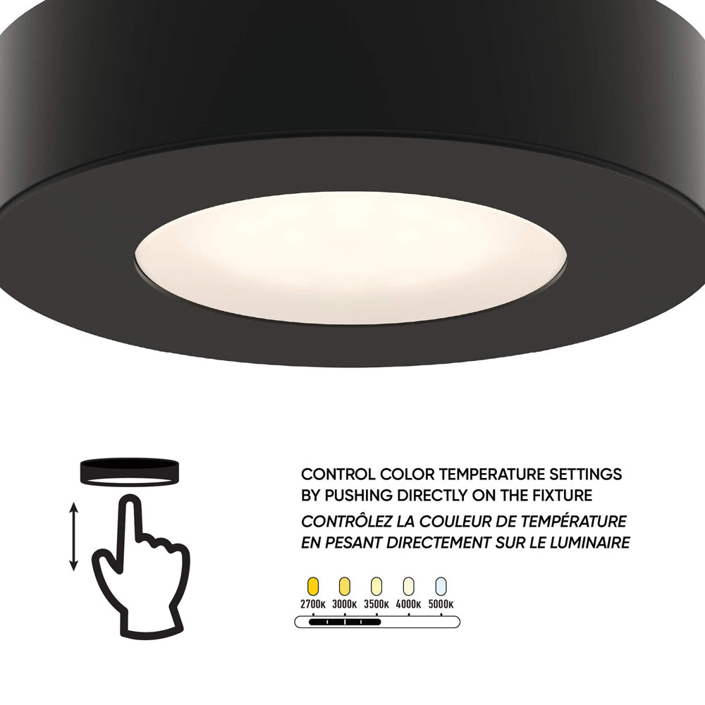 Push Puck LED Undercabinet Light in Detail.