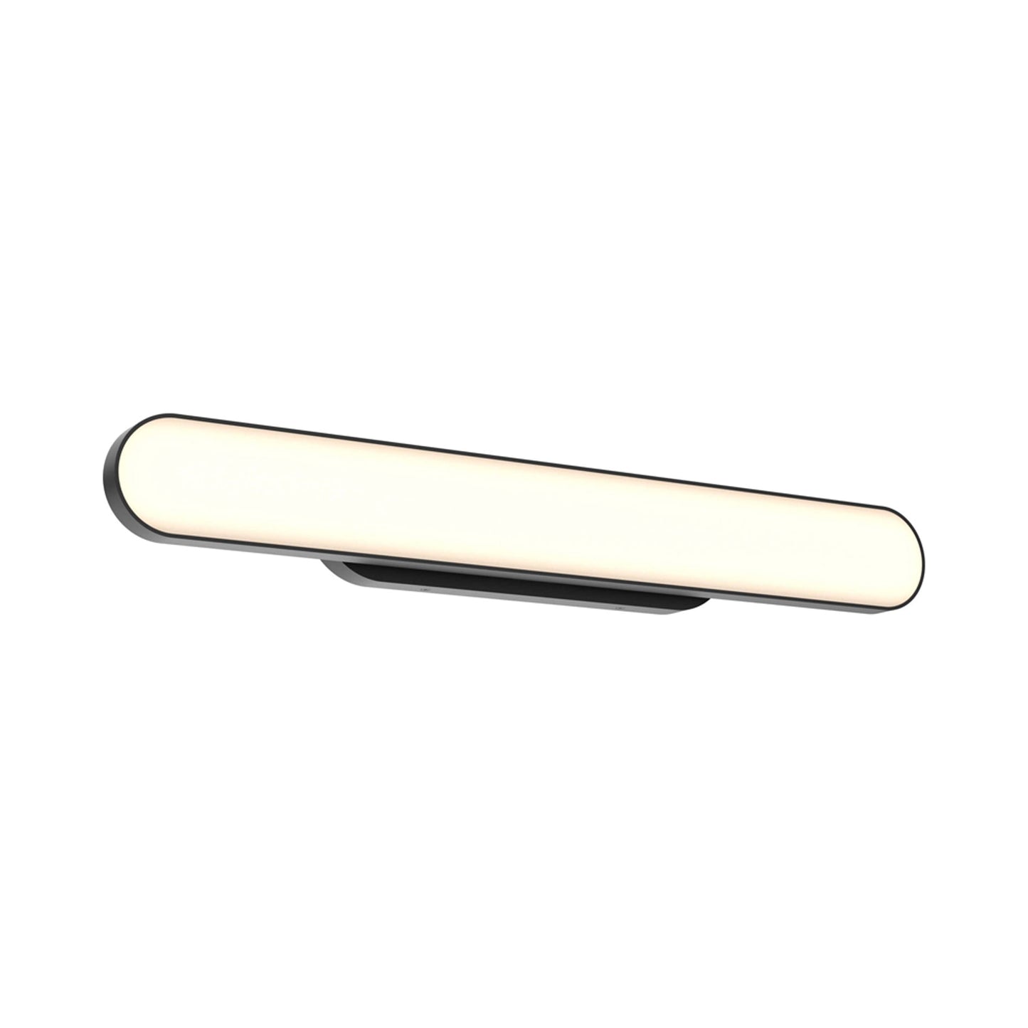 Shift LED Bath Vanity Light in Black (32-Inch).