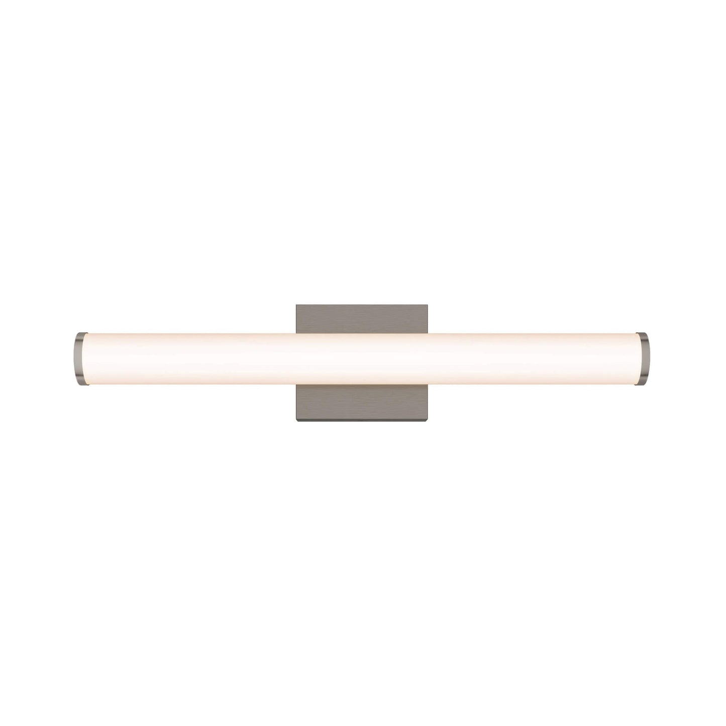 Vela LED Bath Vanity Light in Satin Nickel (22.46-Inch).