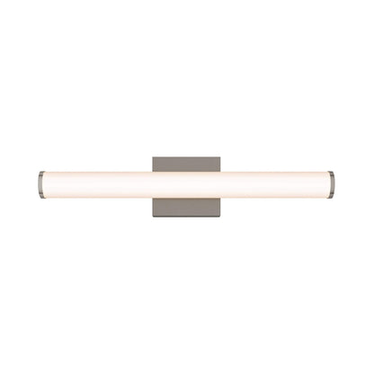 Vela LED Bath Vanity Light in Satin Nickel (22.46-Inch).