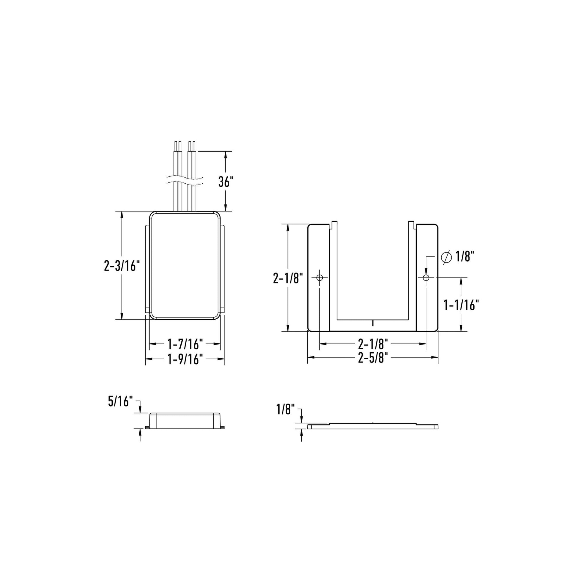 WaveTune Wave Sensor - line drawing.