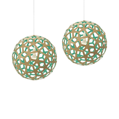 Coral Pendant Light (Pair).