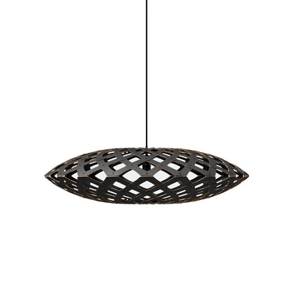 Flax Pendant Light in Black/Black (Medium).