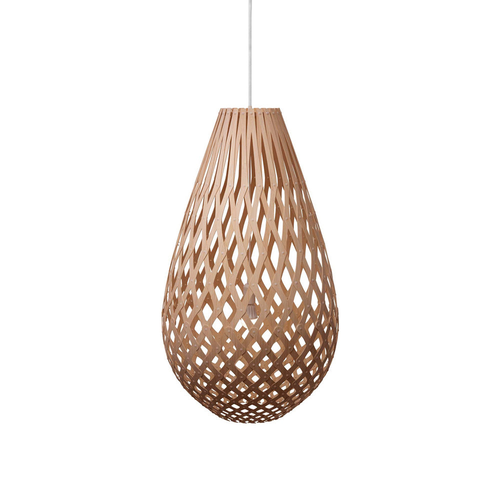 Koura Pendant Light in Bamboo/Bamboo (27-Inch).