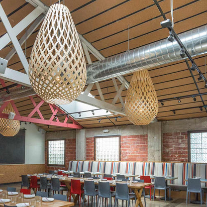 Koura XL Pendant Light in restaurant.