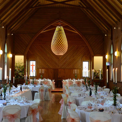 Koura XL Pendant Light in restaurant.