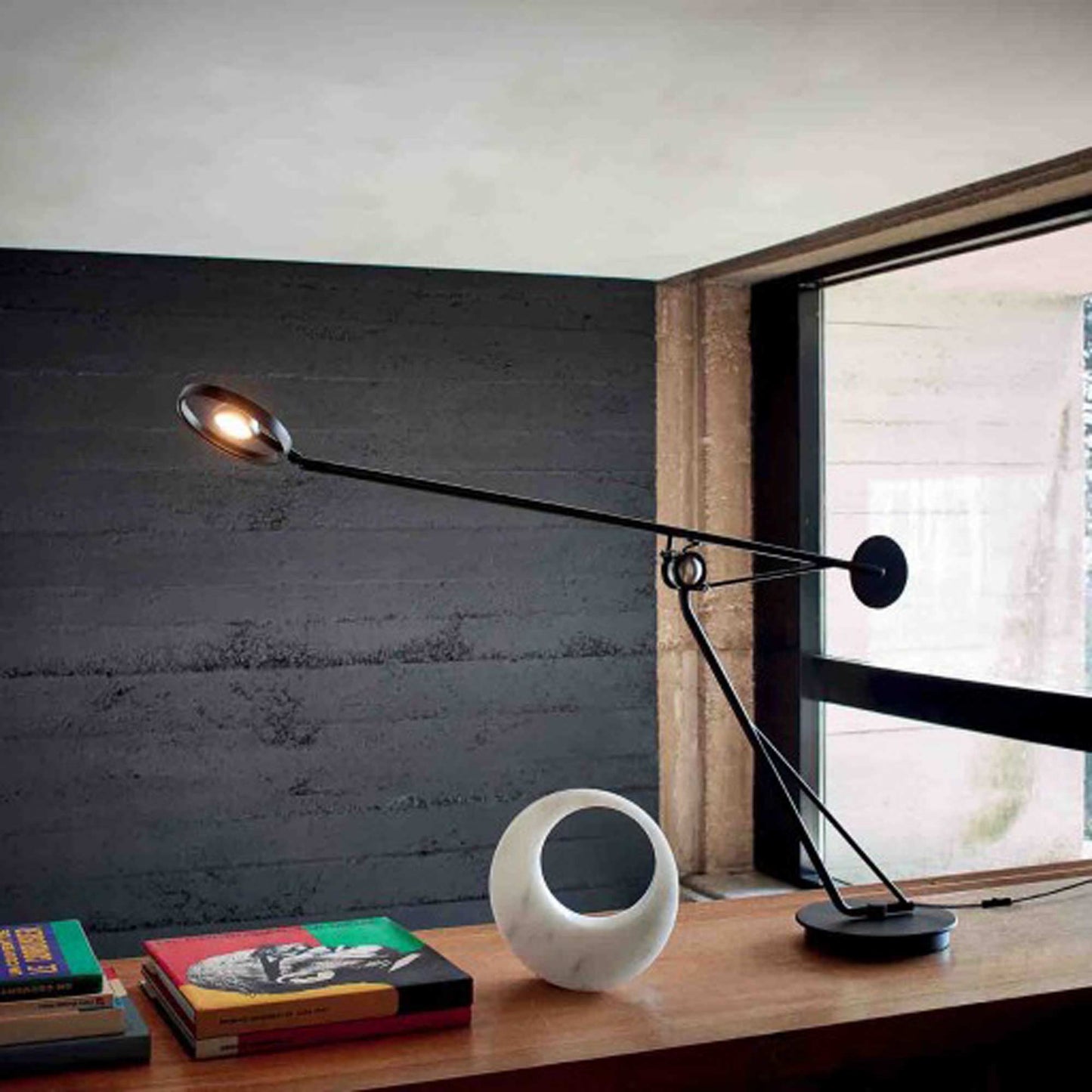 Aaro LED Desk Lamp in office.