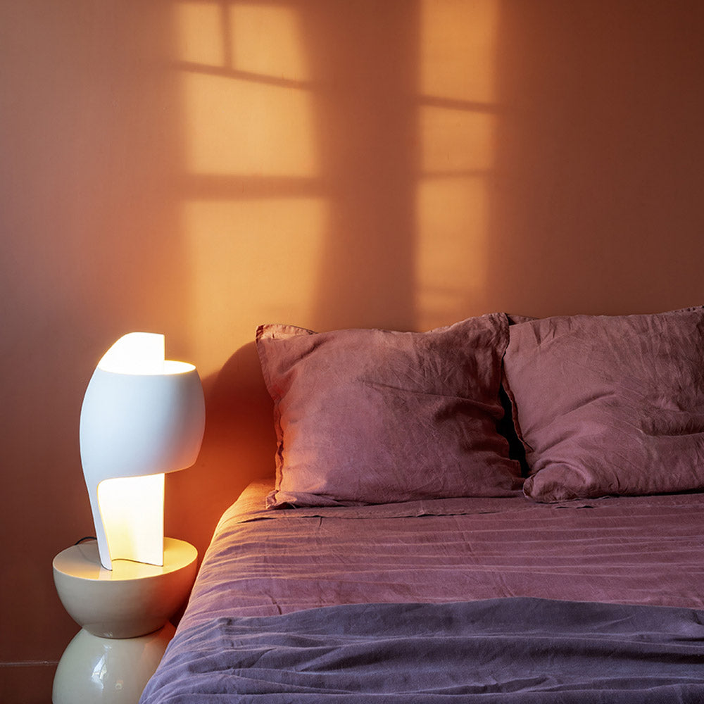 Grande B LED Table Lamp in bedroom.