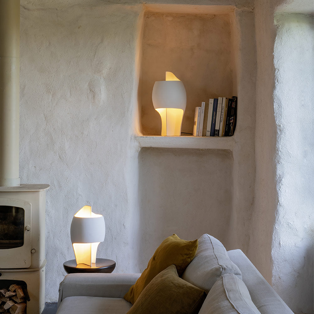 Grande B LED Table Lamp in living room.