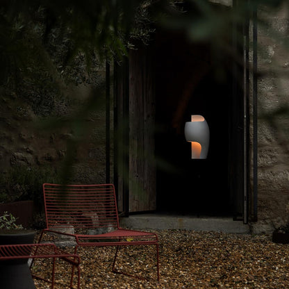Grande B LED Table Lamp in Outside Area.