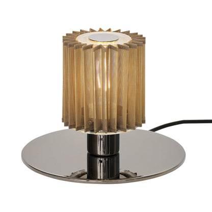 In The Sun LED Table Lamp in Silver/Gold (8.67-Inch).