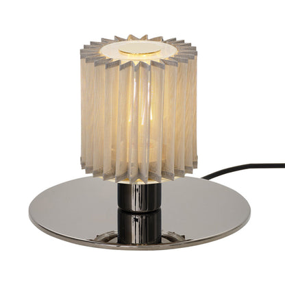 In The Sun LED Table Lamp in Silver/Silver (8.67-Inch).