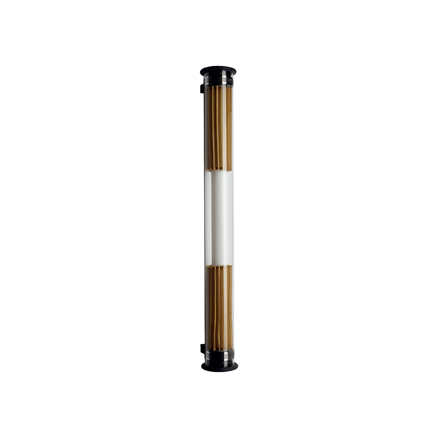 In The Tube 360° LED Wall Light in Gold (27.6-Inch).
