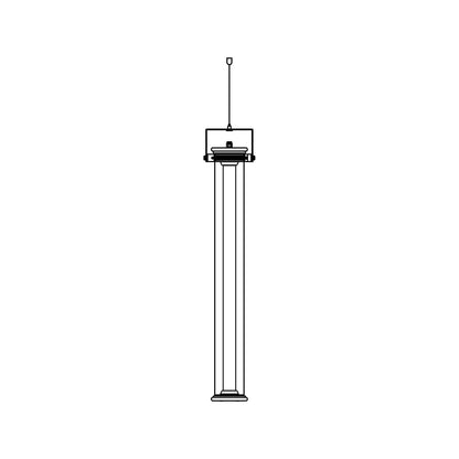 In The Tube 360° Vertical LED Pendant Light (40.16-Inch).