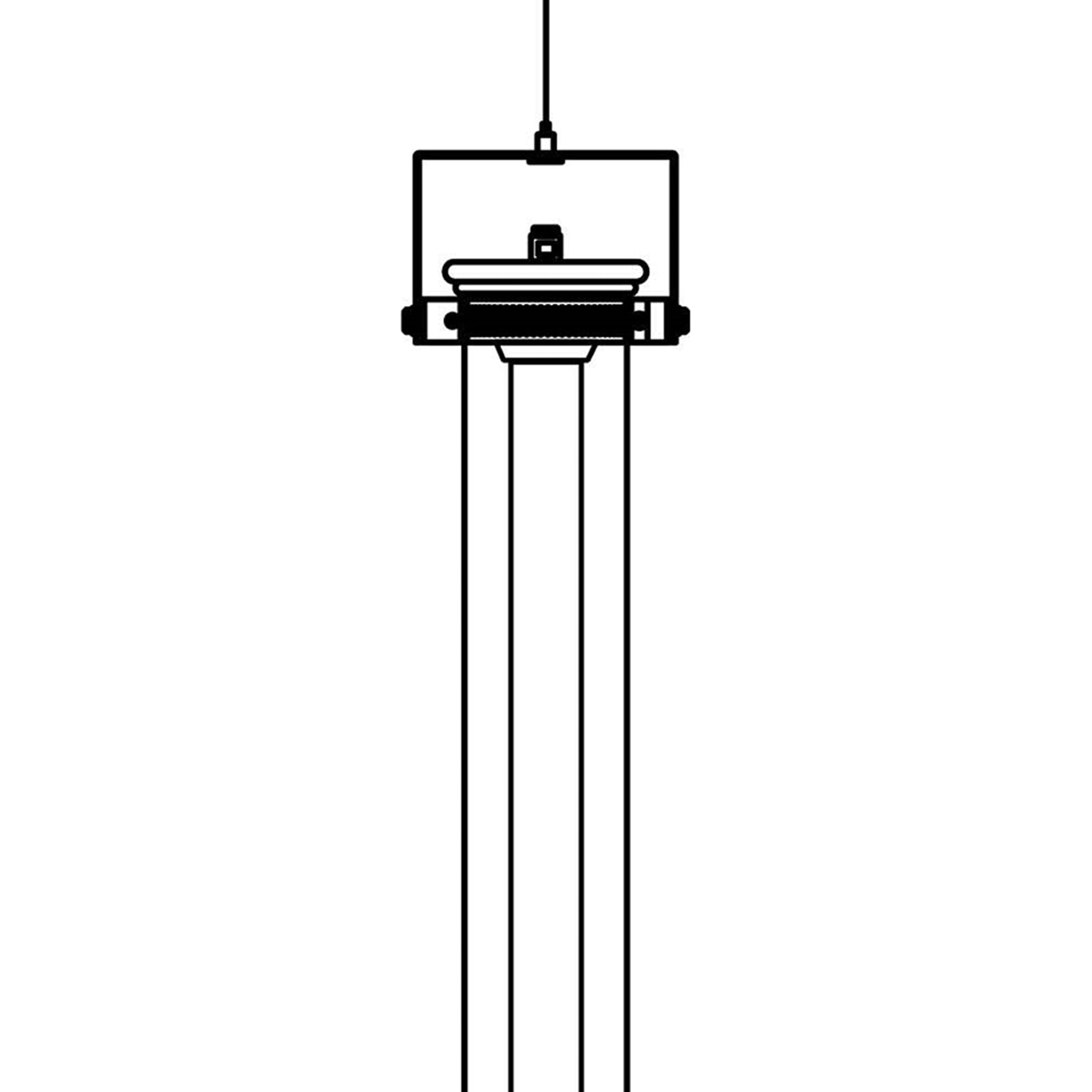 In The Tube 360° Vertical LED Pendant Light in Detail.