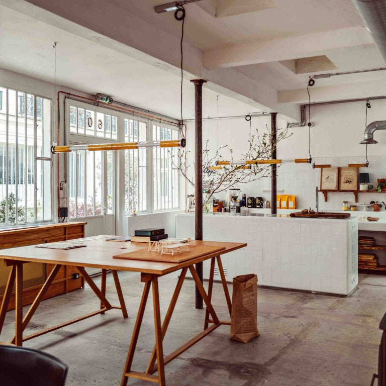 In The Tube 360° Horizontal LED Pendant Light