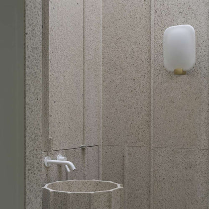 Light Me Tender LED Wall Light in bathroom.
