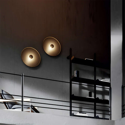 Vinyl Wall Light in office.