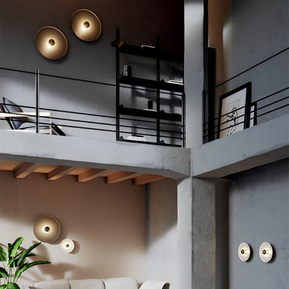 Vinyl Wall Light in living room.