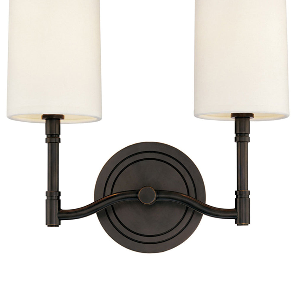 Dillon Two Light Wall Light in Detail.