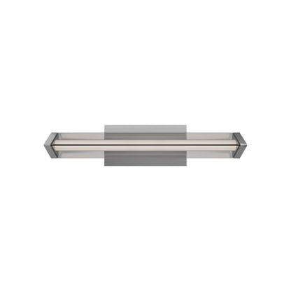 Boulevard LED Bath Wall Light in Brushed Nickel (Small).