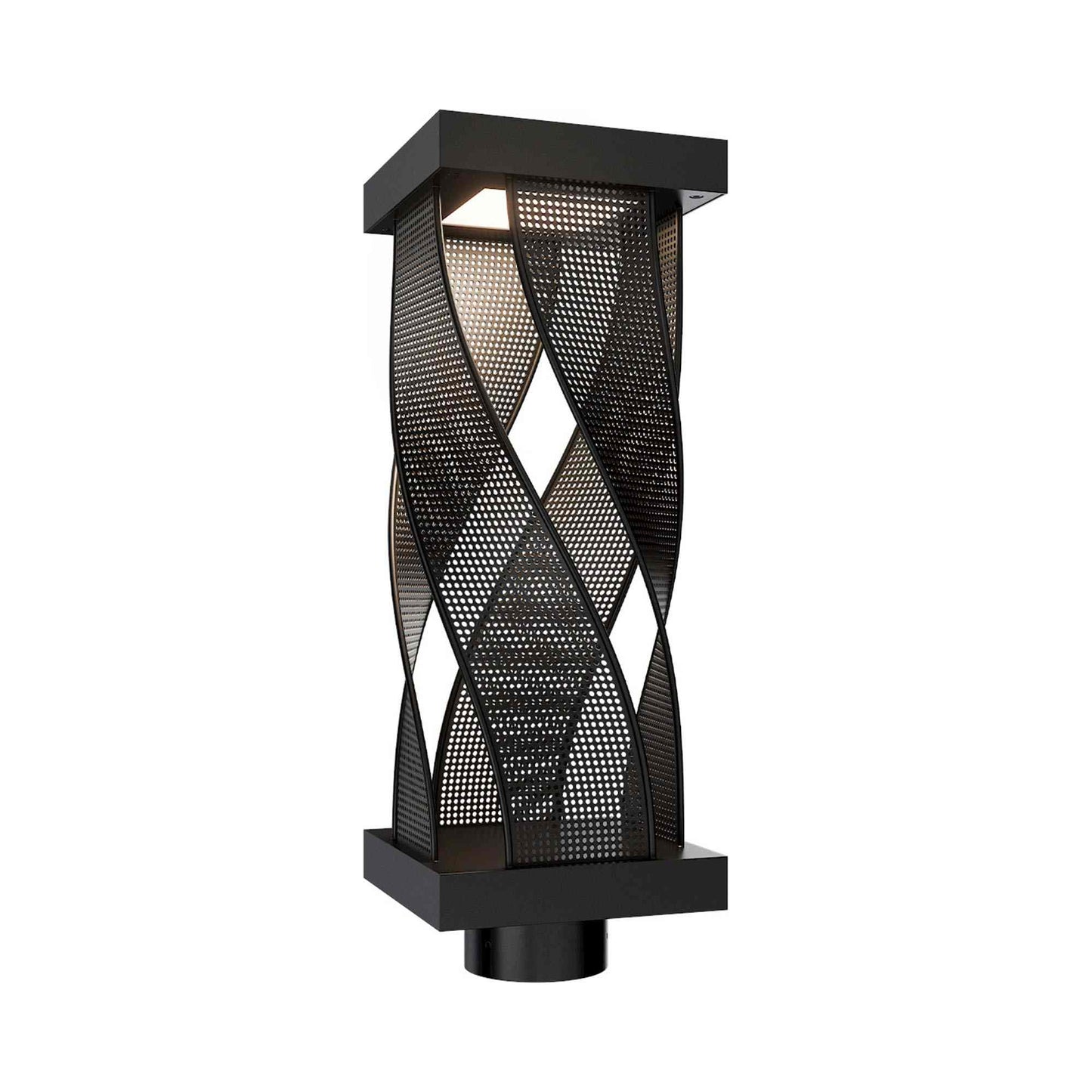 Brocade Outdoor LED Post Light in Detail.