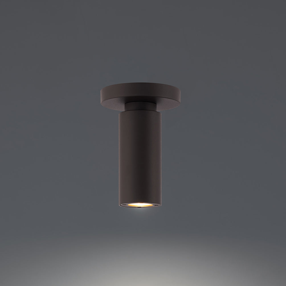 Caliber Outdoor LED Flush Mount Ceiling Light in Detail.