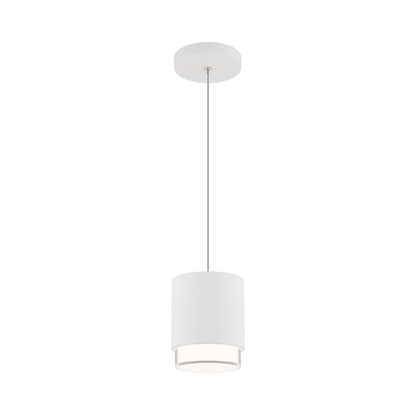 Cloak LED Pendant Light in White (Large).