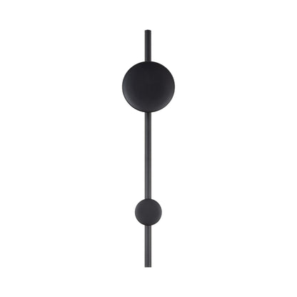Clocker LED Wall Light in Black.