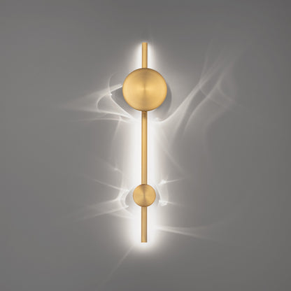 Clocker LED Wall Light in Detail.