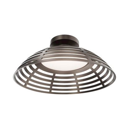 Colander Outdoor LED Flush Mount Ceiling Light.