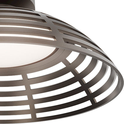 Colander Outdoor LED Flush Mount Ceiling Light in Detail.