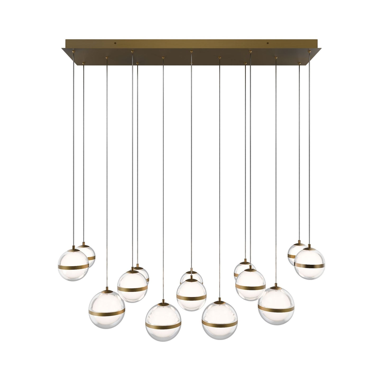Cyllindra LED Linear Pendant Light.