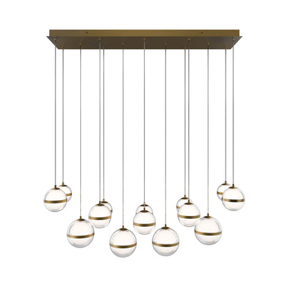 Cyllindra LED Linear Pendant Light.