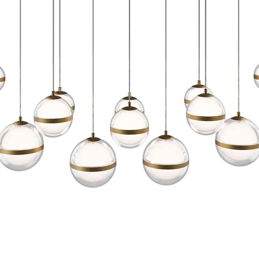 Cyllindra LED Linear Pendant Light in Detail.