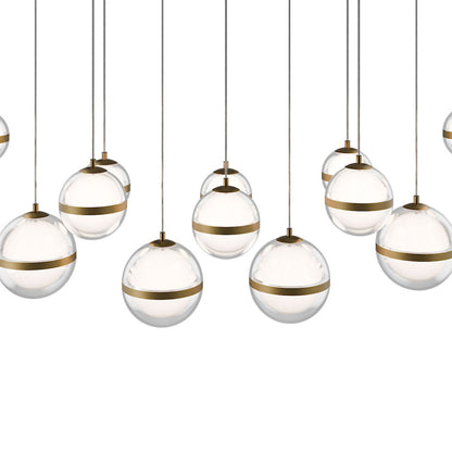 Cyllindra LED Linear Pendant Light in Detail.