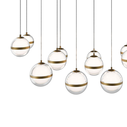 Cyllindra LED Linear Pendant Light in Detail.