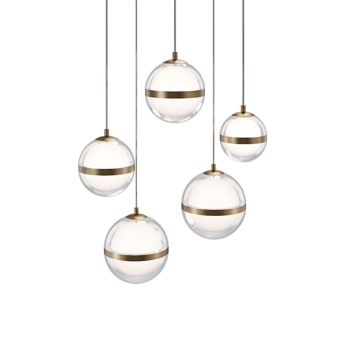 Cyllindra Round LED Pendant Light in Detail.