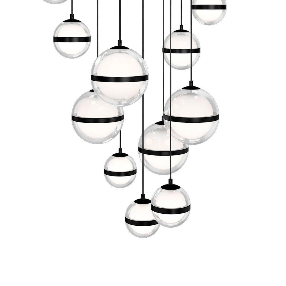 Cyllindra Square LED Pendant Light in Detail.
