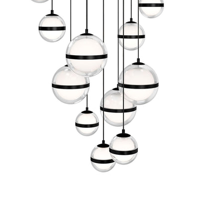 Cyllindra Square LED Pendant Light in Detail.