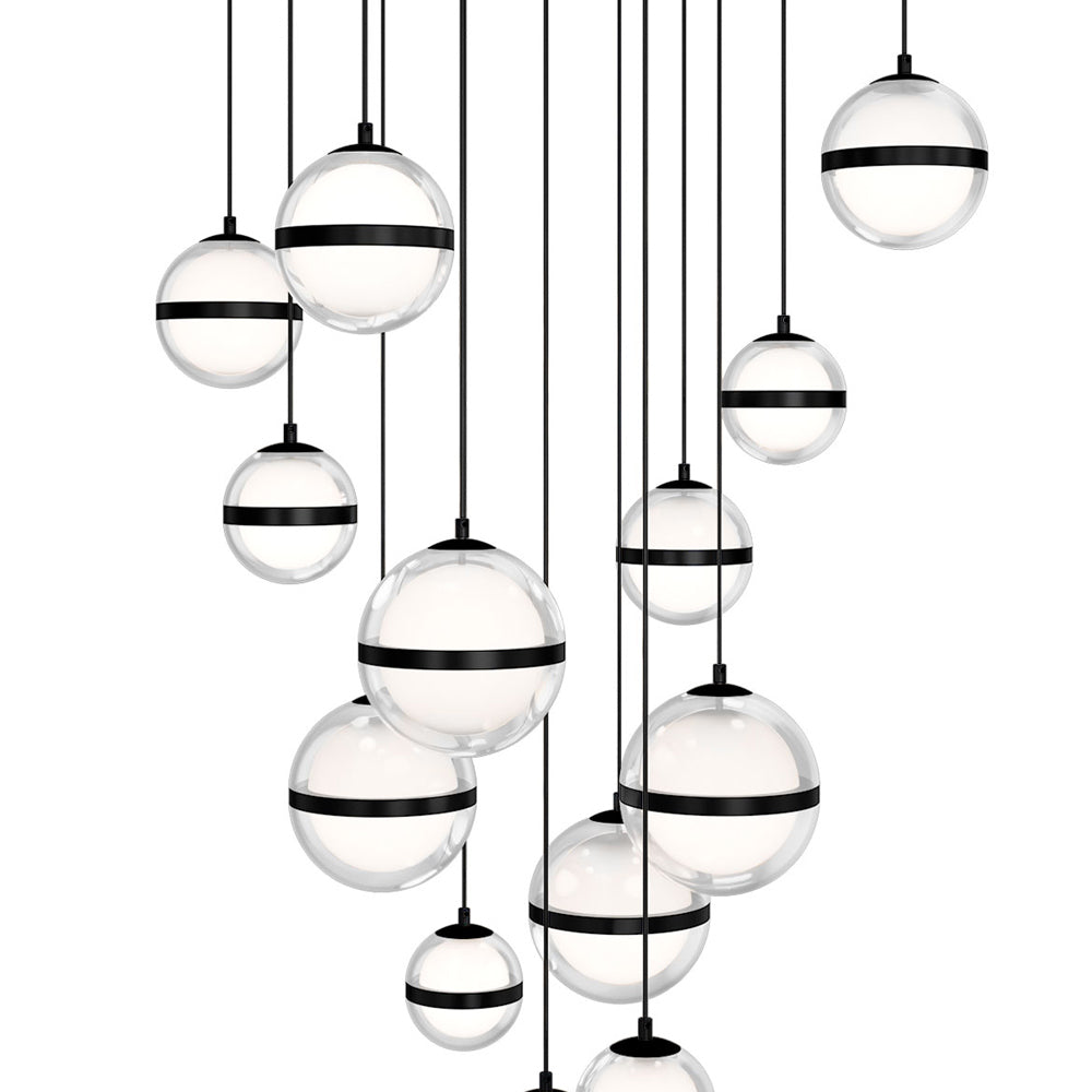 Cyllindra Square LED Pendant Light in Detail.