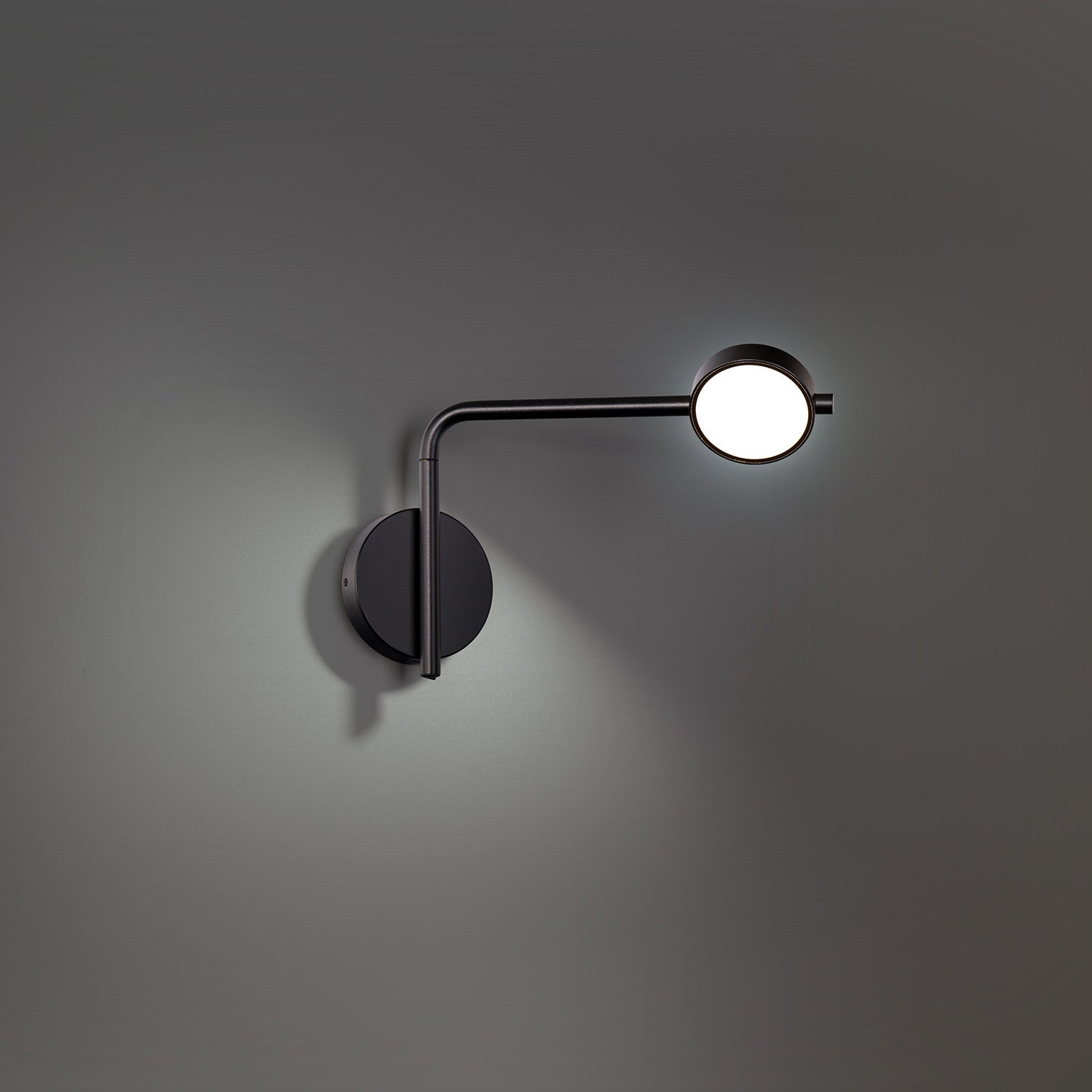 Elbo LED Swing Arm Wall Light in Detail.