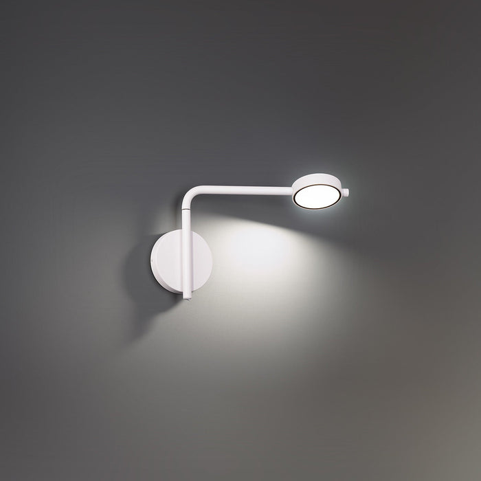 Elbo LED Swing Arm Wall Light in Detail.