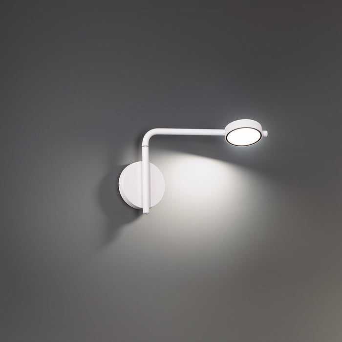 Elbo LED Swing Arm Wall Light in Detail.